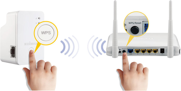 Edimax EW-7438RPn Mini Wi-Fi Range Extender, Quick And Easy WPS Installation