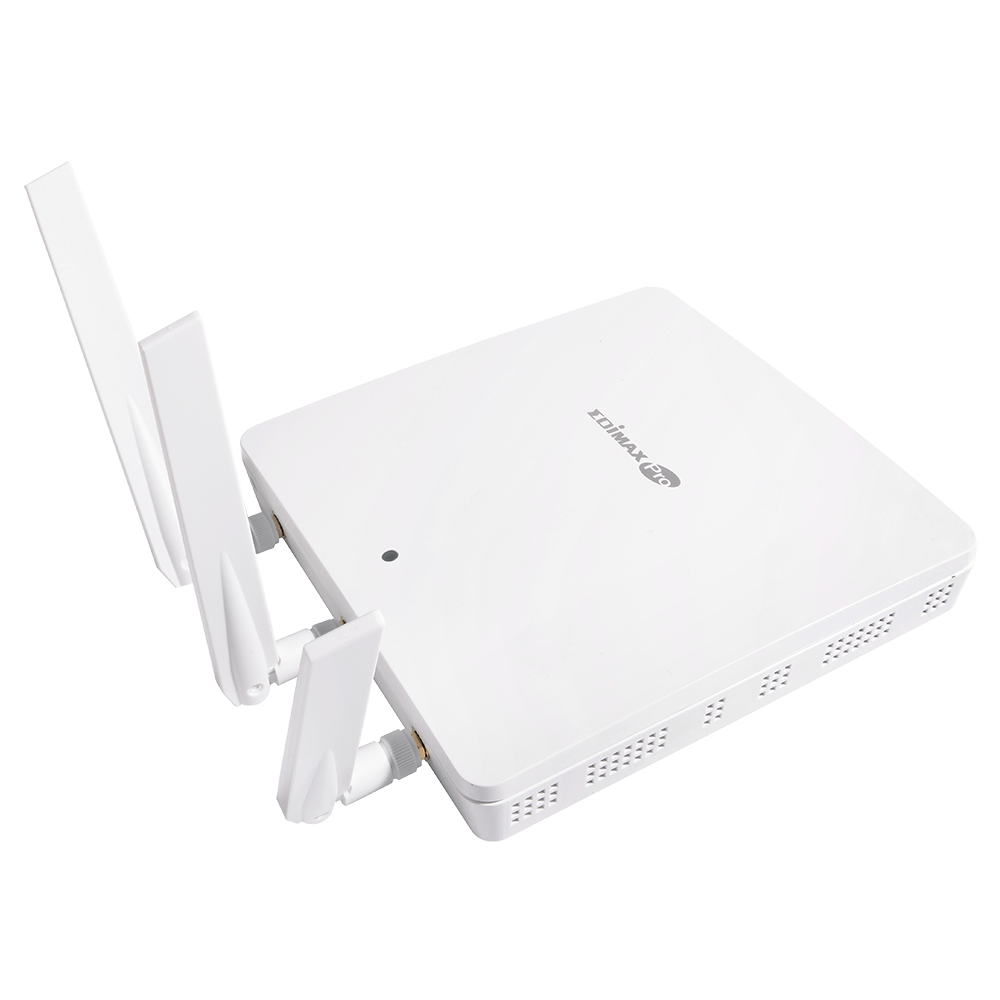 EDIMAX - Indoor Access Points - AC1750 - AC1750 Long Range Wall-Mount  Dual-Band Access Point, Supports Gigabit Ports, PoE PD and PSE features